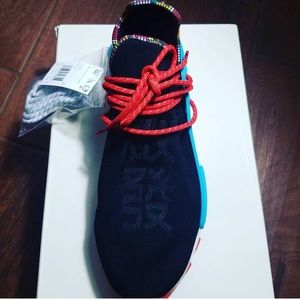 Adidas NMD HU Pharrell black size 12